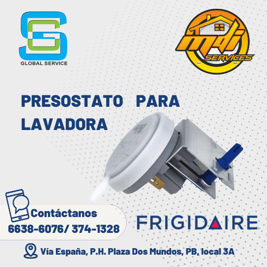 PRESOSTATO LAVADORA FRIGIDAIRE 134411600